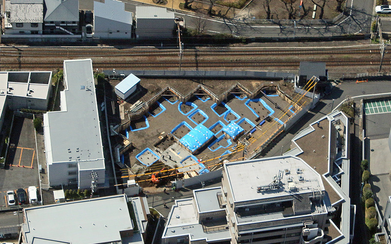 2025年3月23日の現地航空写真