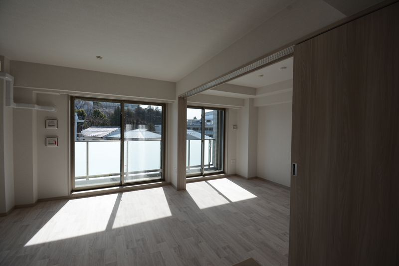 開放感あるリビング